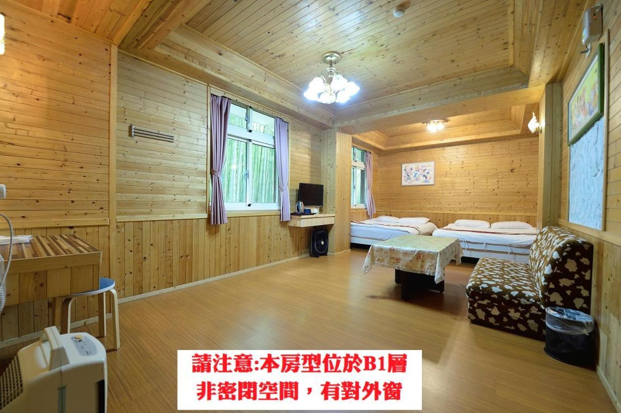 溪頭桂竹山莊民宿 Lago Lago Lugu Esterno foto