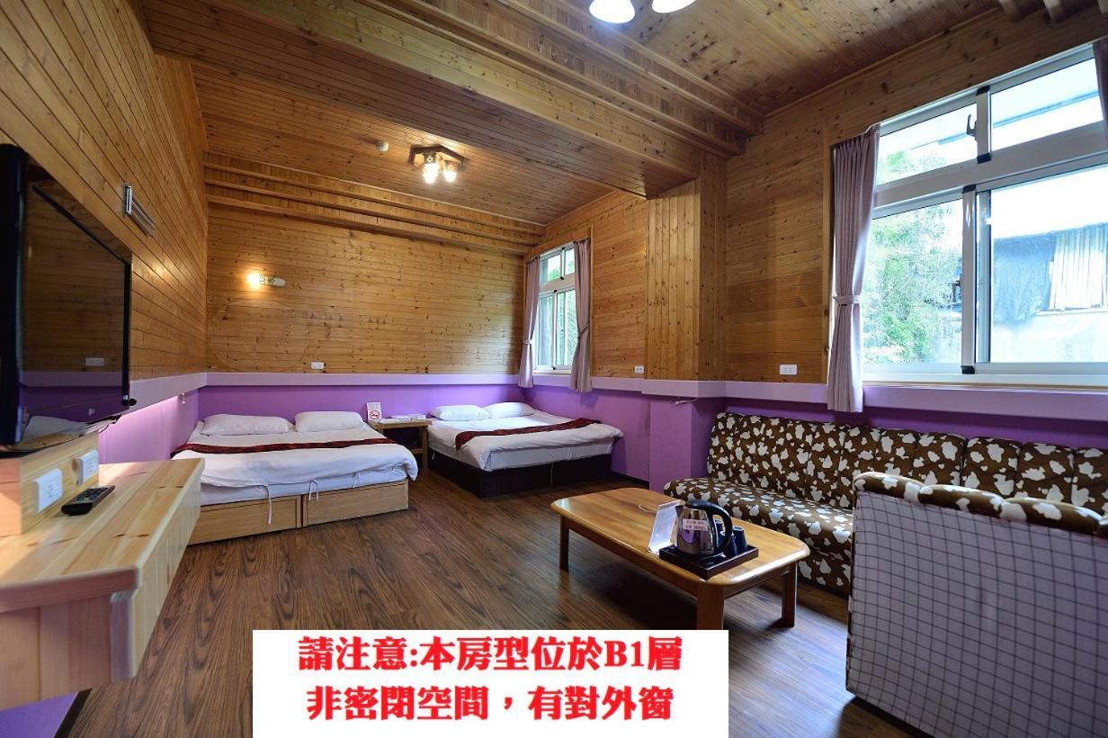 溪頭桂竹山莊民宿 Lago Lago Lugu Esterno foto